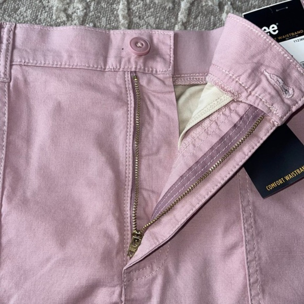 Lee Women's Skirt Size 12 Pink Comfort Waistband Casual Mini New with Tags - Picture 5 of 13
